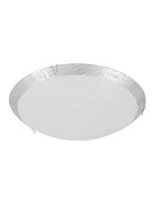 Briloner 3331-014 LED Deckenleuchte Weiß/Silber Ø30cm 8,4W 900lm 4000K Neutralweiß 