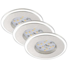 Briloner 7197-039 LED Einbauleuchte Alu IP44 4,5W 470lm...