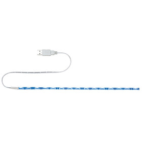 Paulmann 704.56 LED Stripe Band 1,5 W Blau 30cm...