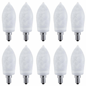 10 x Paulmann 880.83 Energiesparlampe Kerze 7W E14...