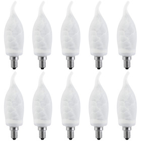 10 x Paulmann 880.71 Energiesparlampe Kerze Cosy 7W E14...