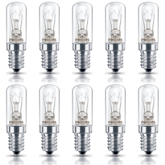 10 x Philips Glühbirne 10W E14 Glühlampe Röhre