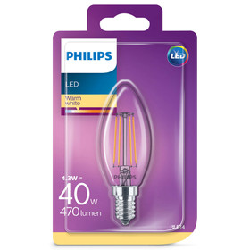 10 x Philips LED classic Lampe ersetzt 40 W E14 warmweiß...