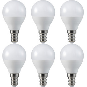 6 x Müllerlicht 400300 LED Tropfenlampe E14 5,5W 470lm...