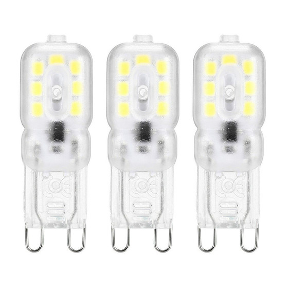 Light Me LM85912 3er Set LED Leuchtmittel G9 2,5W=21W...