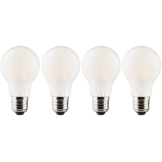 10 x Neolux LED Leuchtmittel Birnenform 6W = 40W E27 matt 470lm warmweiß 2700K