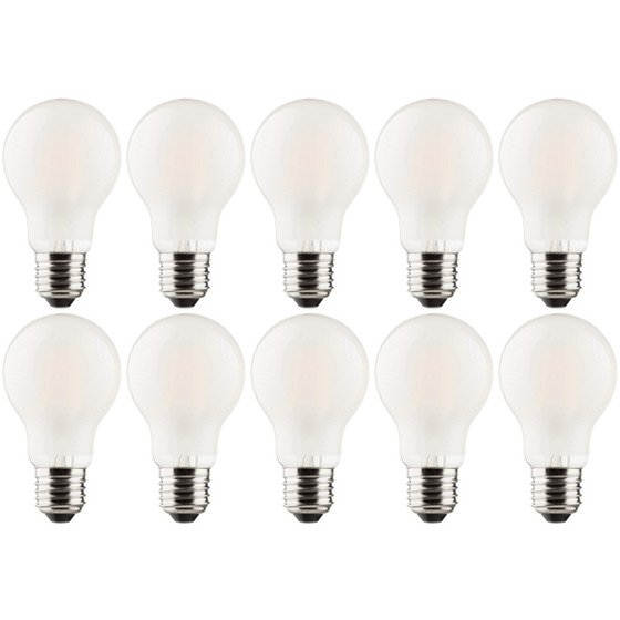 10 x Müller Licht 400000 LED Birnenform Filament 4W=40W...