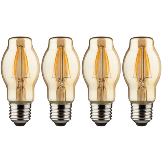 4 x MÜLLER-LICHT 400212 Retro-LED Lampe Vintage Glas...
