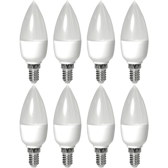 8 x Müller Licht 400021 LED Lampe Kerzenform Essentials...