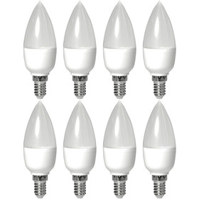 8 x Müller Licht 400021 LED Lampe Kerzenform Essentials...